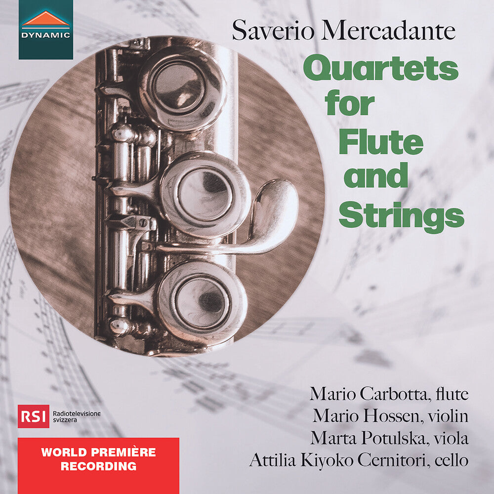 Mercadante / Carbotta / Hossen - Quartets For Flute & Strings [CD]