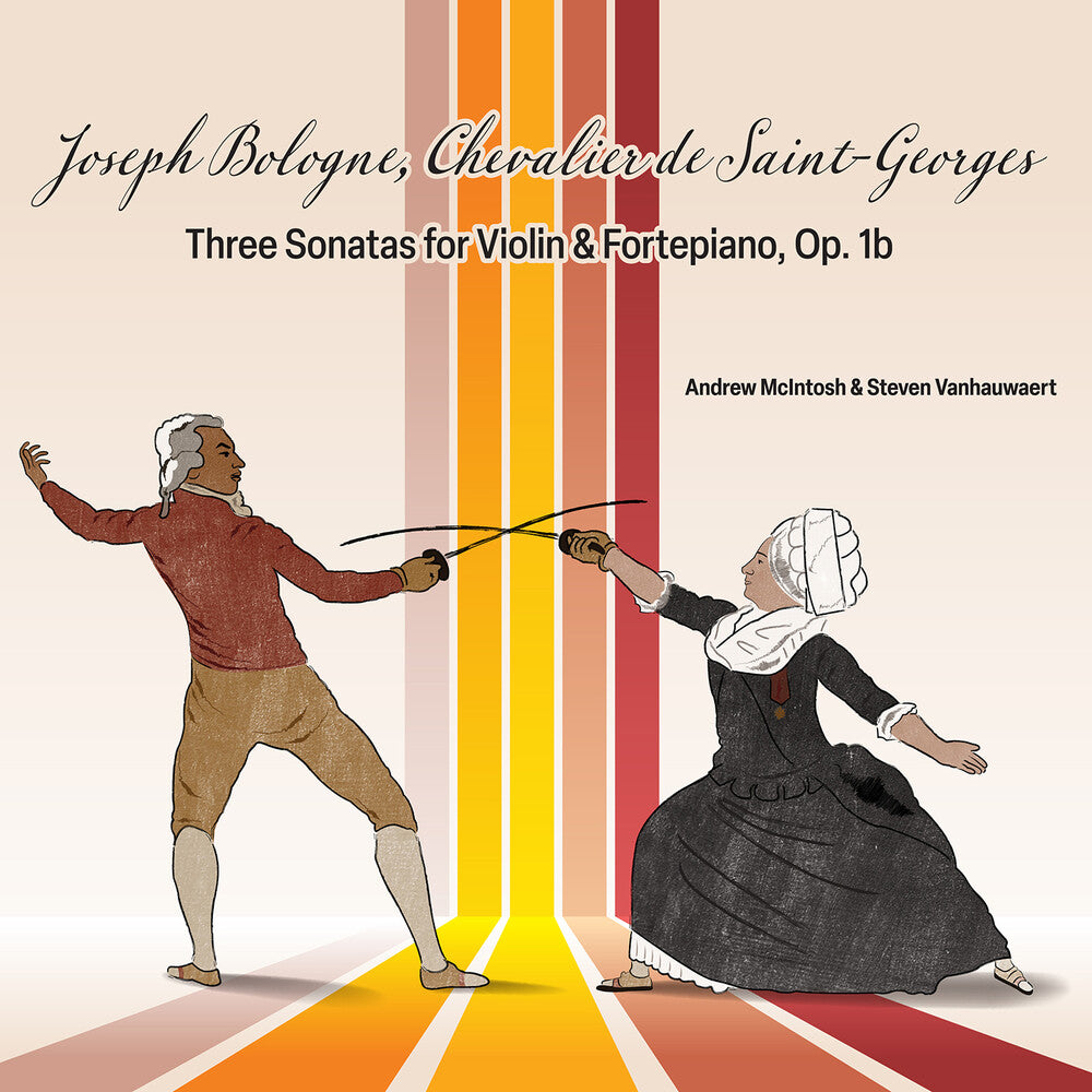 Bologne / Mcintosh / Vanhauwaert - Three Sonatas For Violin & Fortepiano Op. 1b Music CD