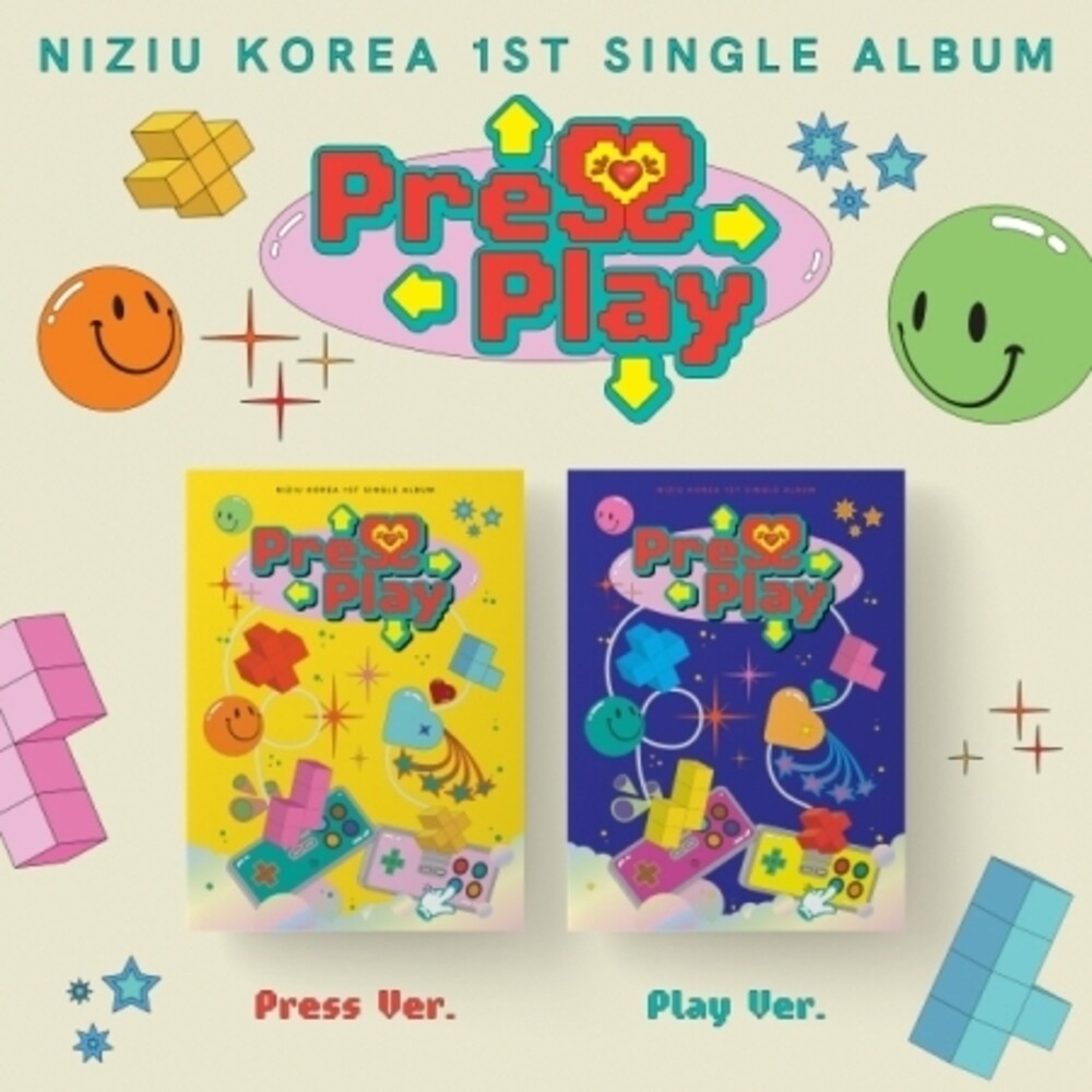 NiziU - Press Play - Random Cover (Stic) (Pcrd) (Phob) Music CD