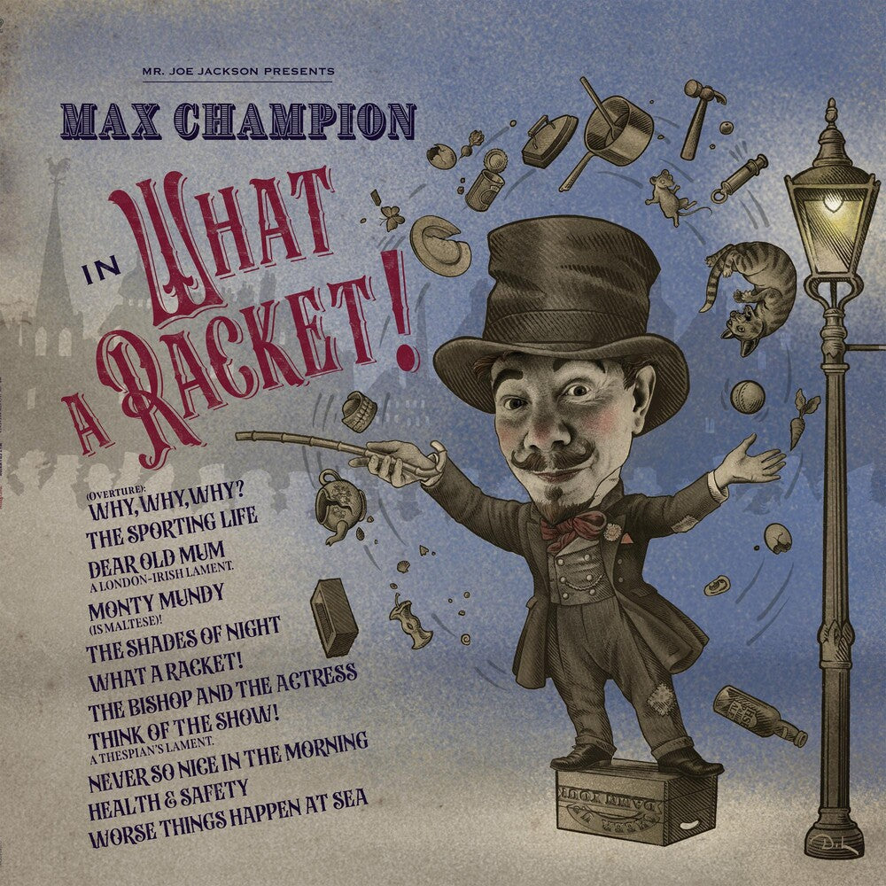 Max Champion - Mr. Joe Jackson presents Max Champion in 'What A Racket!' [LP] [New Vinyl]