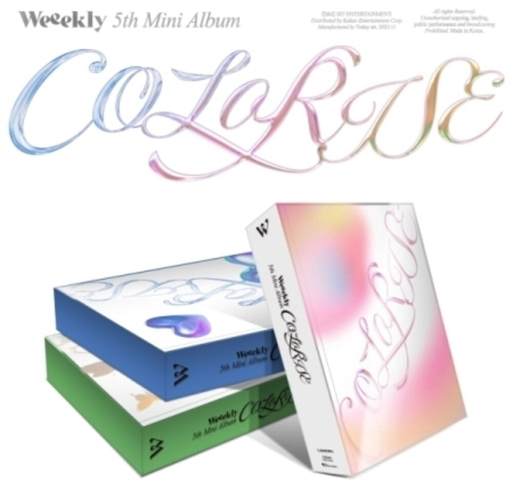 Weeekly - Colorise - Random Cover (Phob) (Phot) (Asia) Music CD
