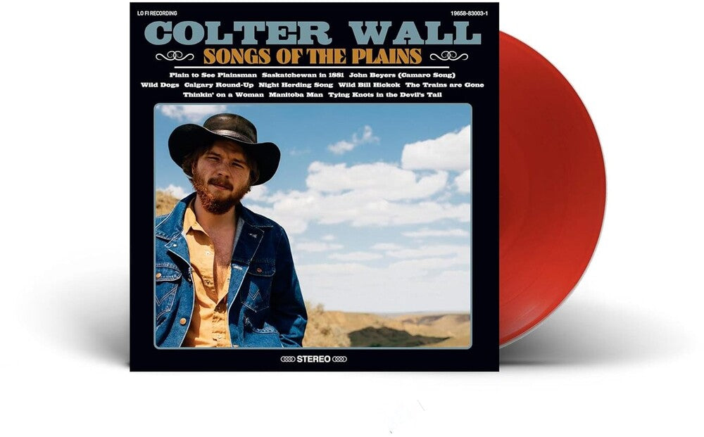 Colter Wall - Songs of the Plains [Red Opaque LP] [New Vinyl]