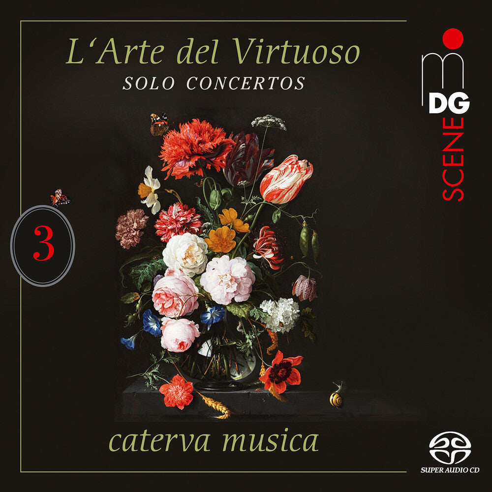 J Bach .S. / Benda / Caterva Musica - L Arte Del Virtuoso, Vol. 3 (Hybr) Music CD