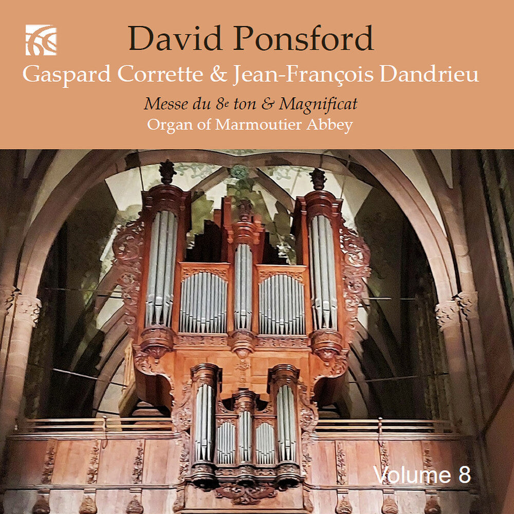 Corrette / Dandrieu / Ponsford - French Organ Music From The Golden Age Vol. 8 [CD]