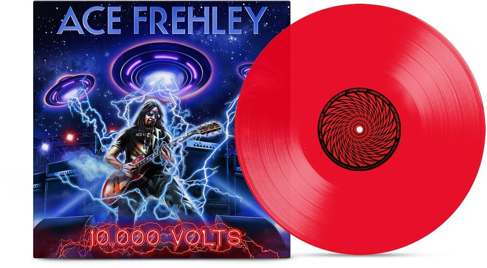 Ace Frehley - 10,000 Volts [Red LP] Vinyl Record [New]
