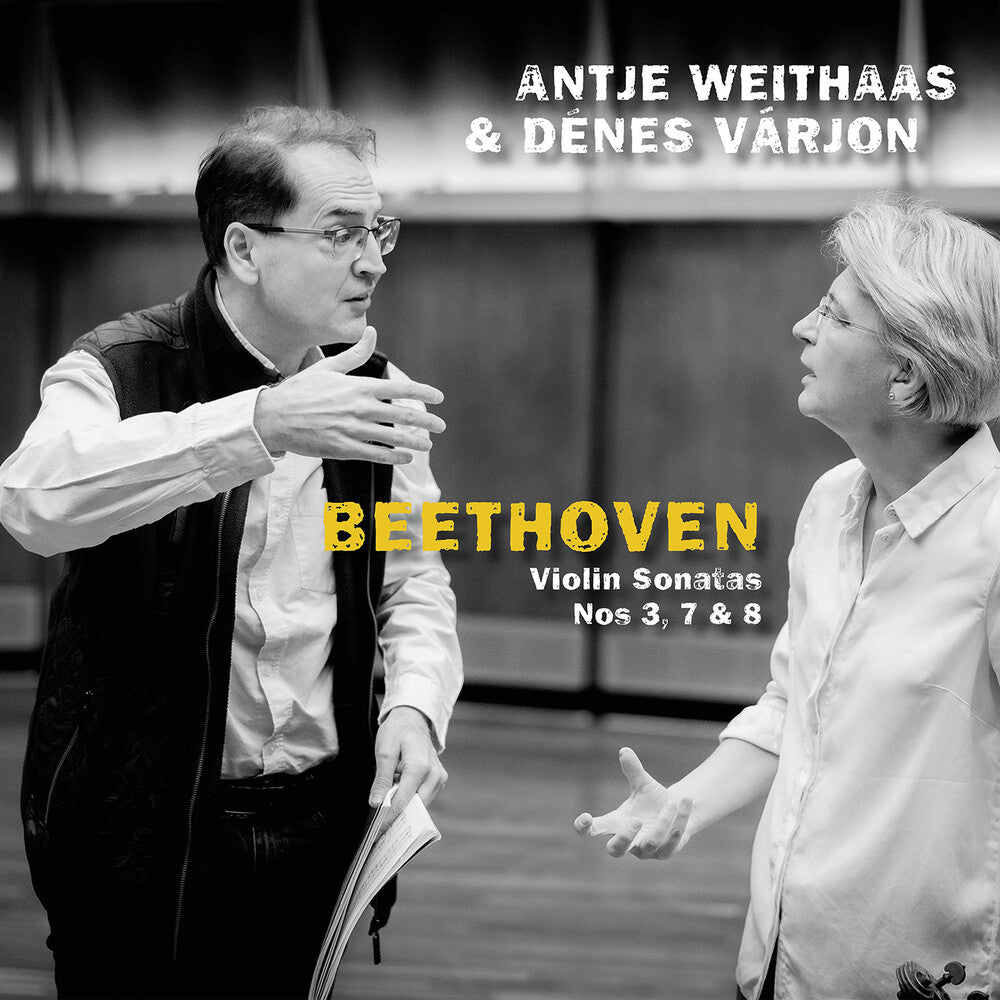 L Beethoven .V. / Weithaas / Varjon - Violin Sonatas Nos. 3, 7 & 8 Music CD