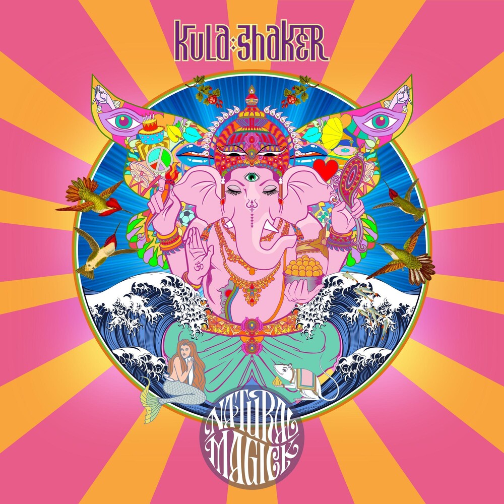 Kula Shaker - Natural Magic [Indie Exclusive Limited Edition Tie-Dye Orange & Yellow LP] [New Vinyl]