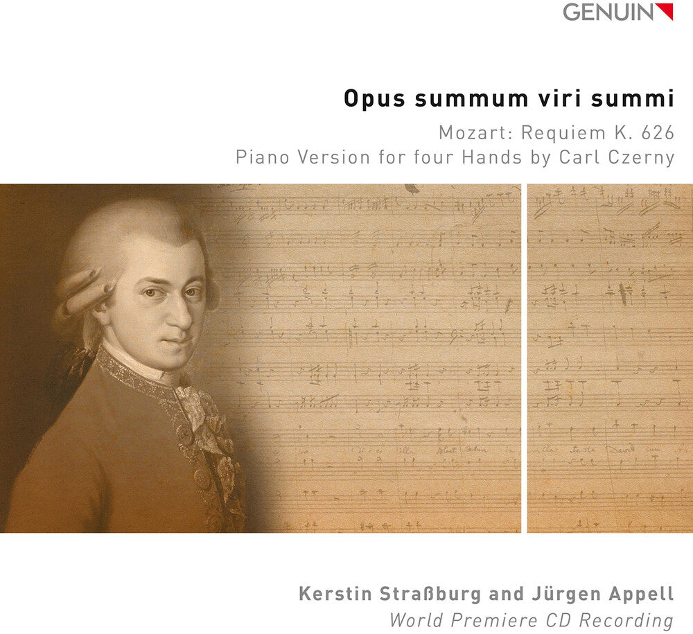 Mozart / Strassburg / Appell - Requiem K. 626 Piano Version For Four Hands [CD]