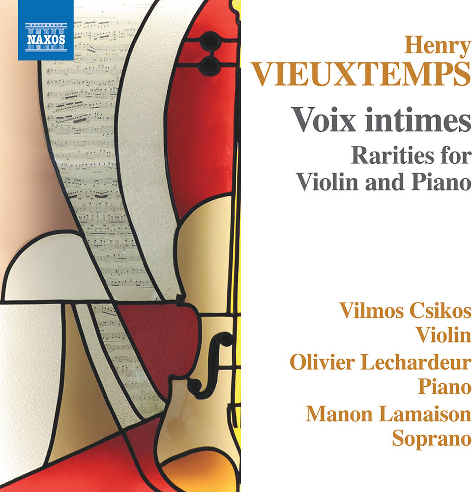 Vieuxtemps / Csikos / Lamaison - Voix Intimes - Rarities For Violin & Piano Music CD