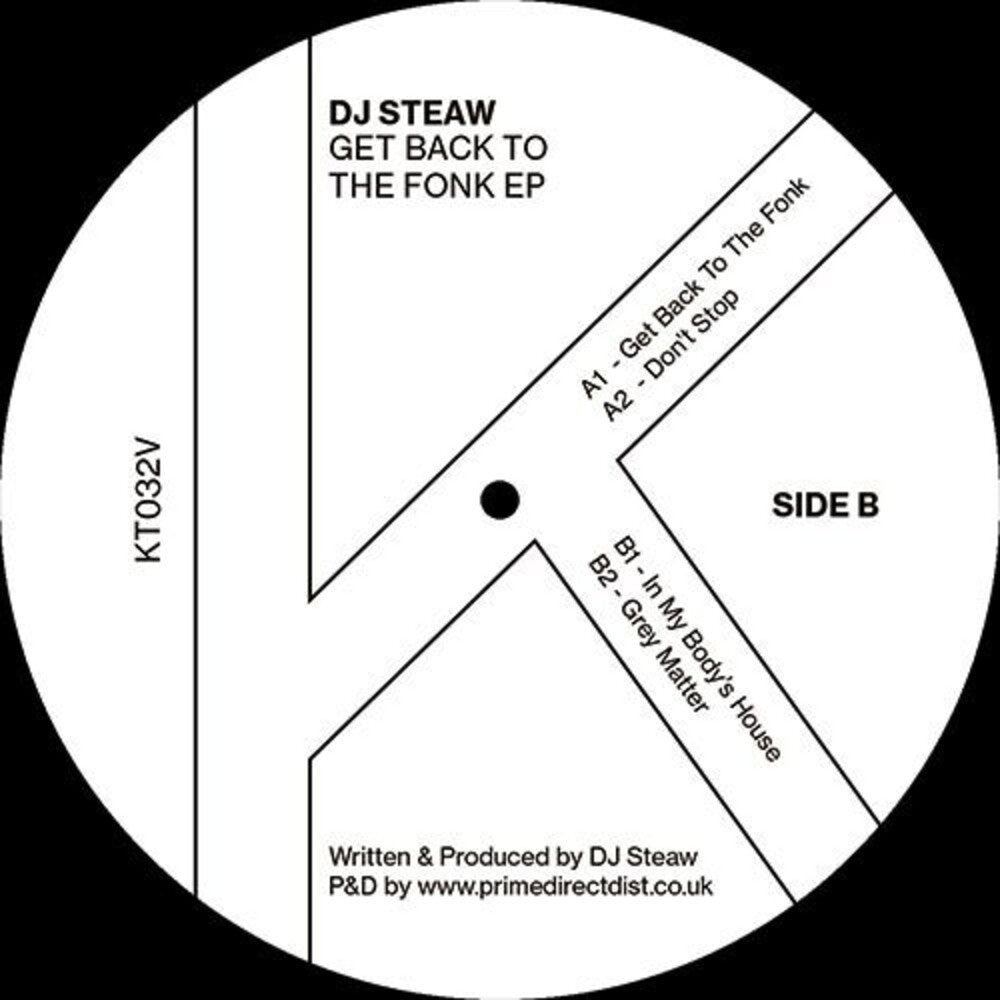DJ Steaw - Get Back To The Fonk [12" Vinyl]