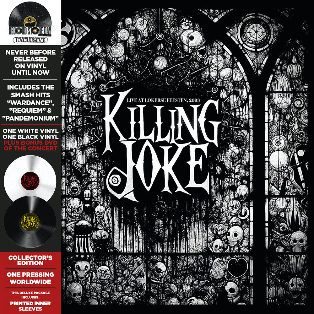 Killing Joke - Live At Lokerse Feesten 2003 (W/Dvd) (Blk) [Colored Vinyl] [New Vinyl]
