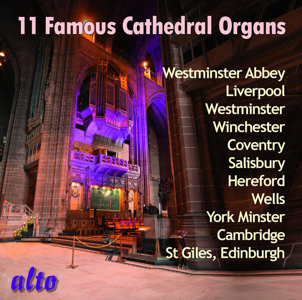 Eleven Famous Cathedral Organs / Various - Eleven Famous Cathedral Organs / Various [CD]