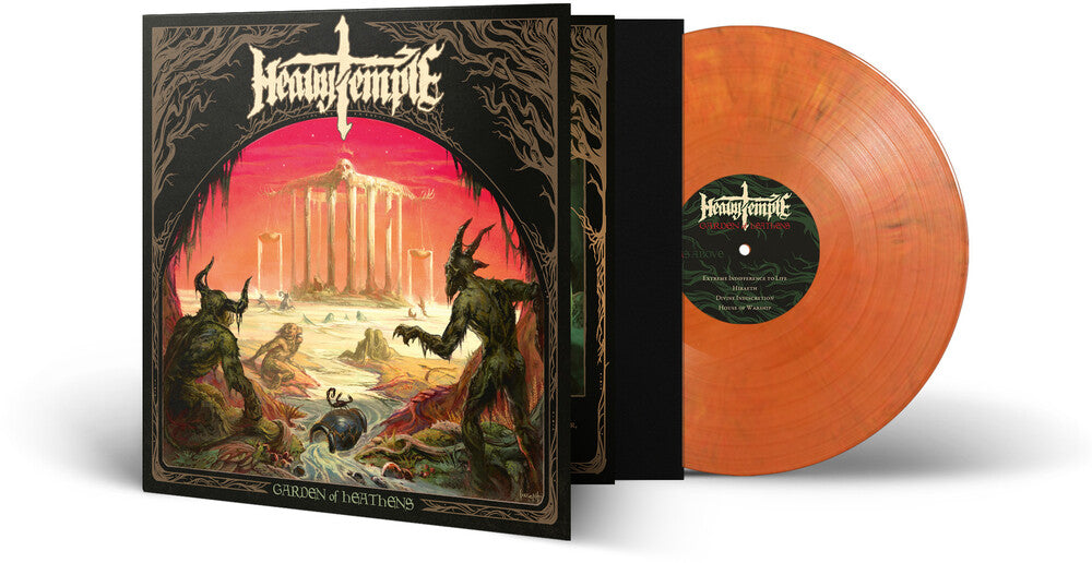 Heavy Temple - Garden Of Heathens [Colored Vinyl] (Gate) [Limited Edition] (Ofgv) [New Vinyl]