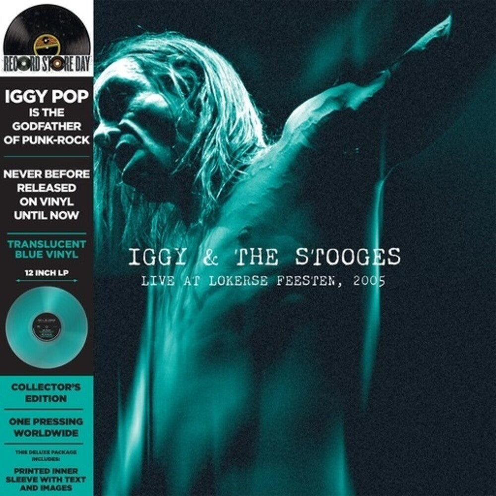Iggy & Stooges - Live At Lokerse Feesten 2005 (Rsd) (Blue) [Colored Vinyl] [New Vinyl]