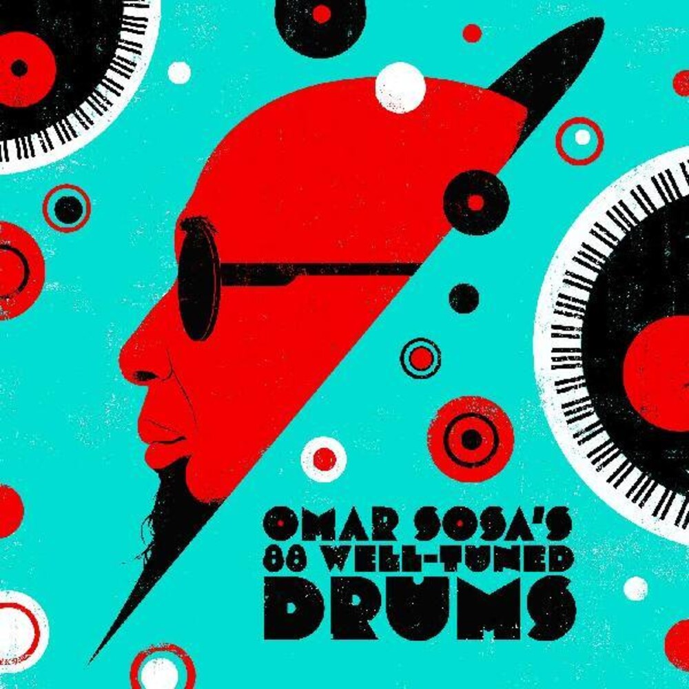 Omar Sosa - Omar Sosa's 88 Well-Tuned Drums [Clear Vinyl] (Red) [Record Store Day] [New Vinyl]