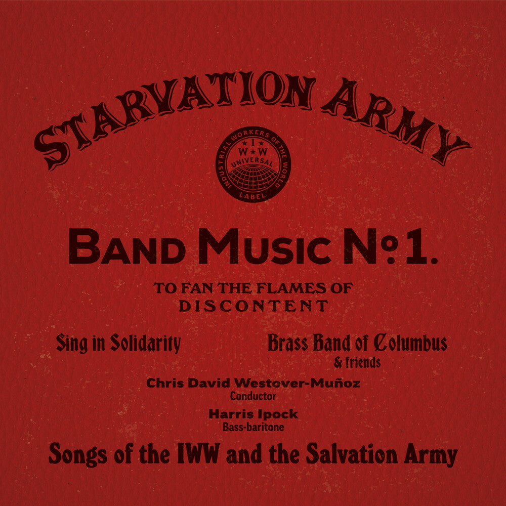 Sing In Solidarity - Starvation Army: Band Music No. 1 Songs Of The Iww [CD]