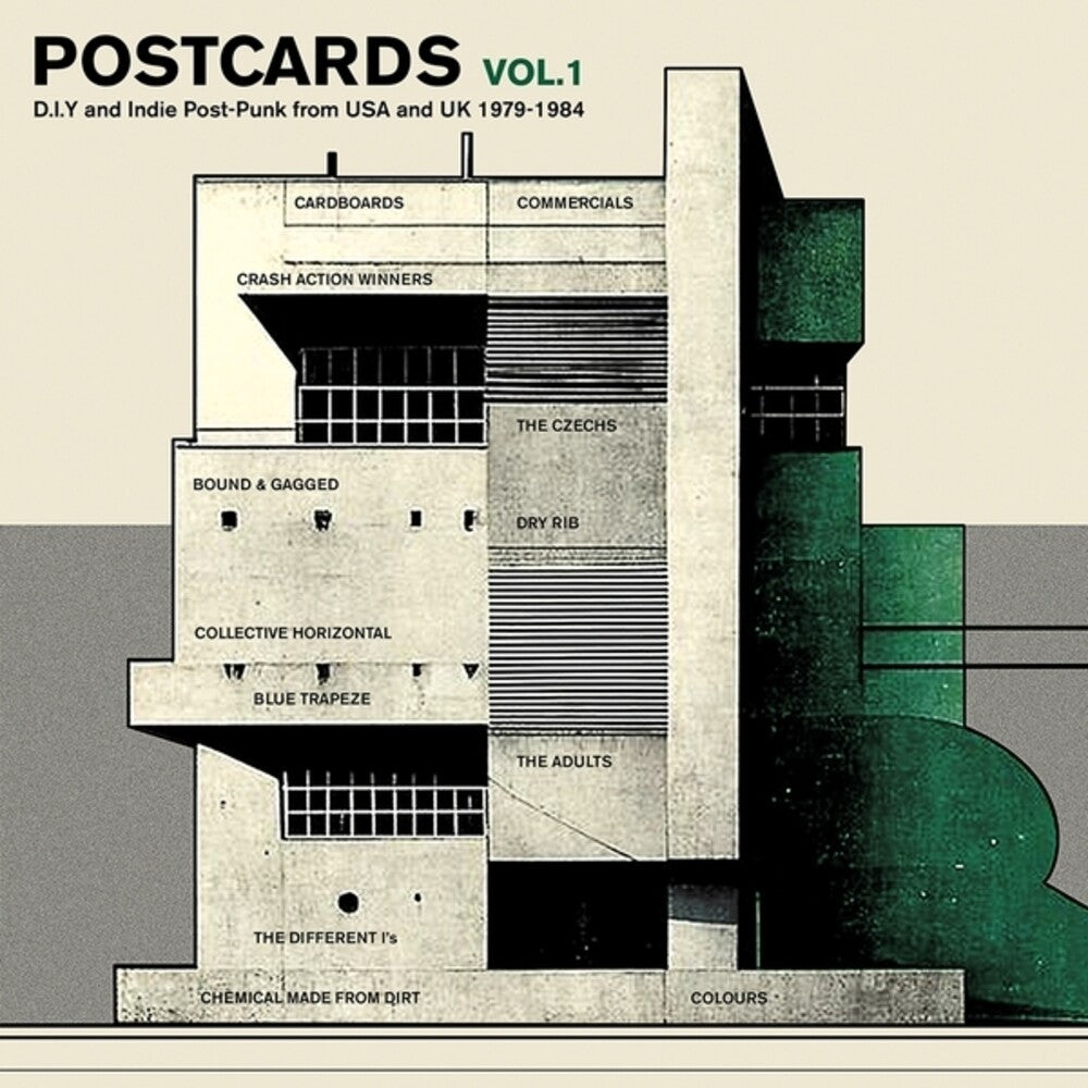 Postcards 1: Diy & Indie Post-Punk From Usa / Var - Postcards 1: Diy & Indie Post-Punk From Usa / Var [LP] Vinyl Record