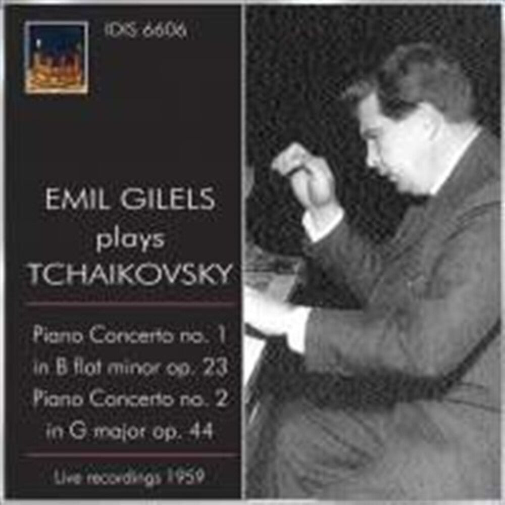 Emil Gilels - Emil Gilels Plays Tchaikovsky (1959) Music CD