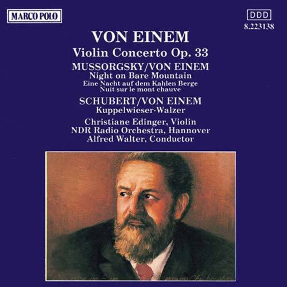 Von Einem / Edinger / North German Rso / Walter - Violin Concerto Music CD