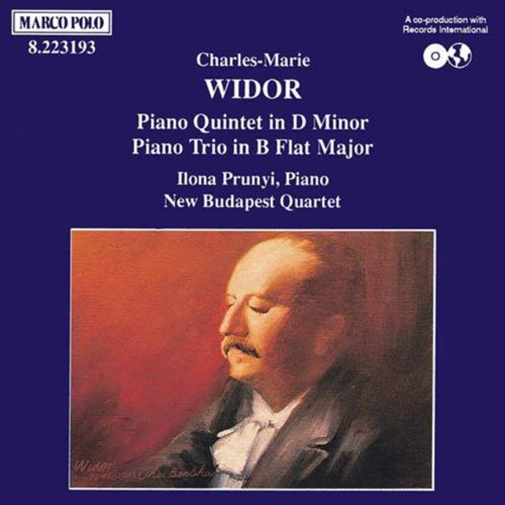 Widor / Prunyi / New Budapest Quartet - Piano Trio / Piano Quintet [CD]