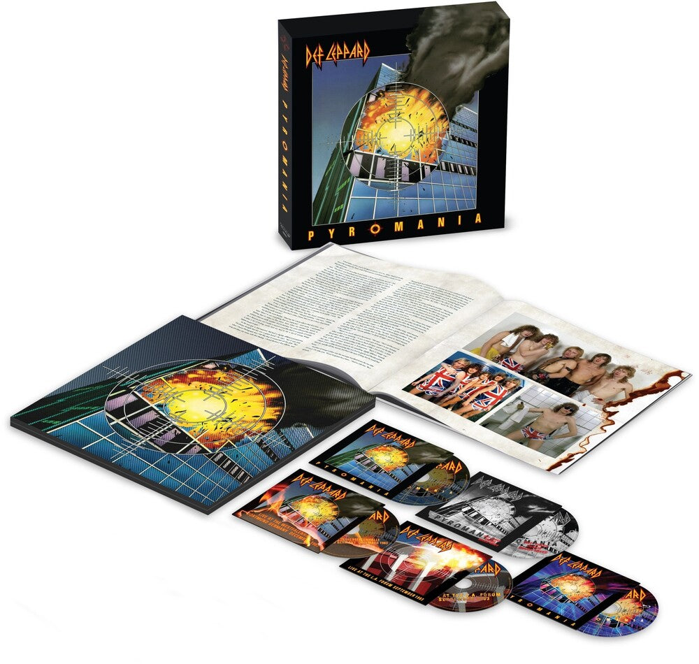 Def Leppard - Pyromania [40th Anniversary Box Deluxe 4 CD/Blu-ray] [New CD]