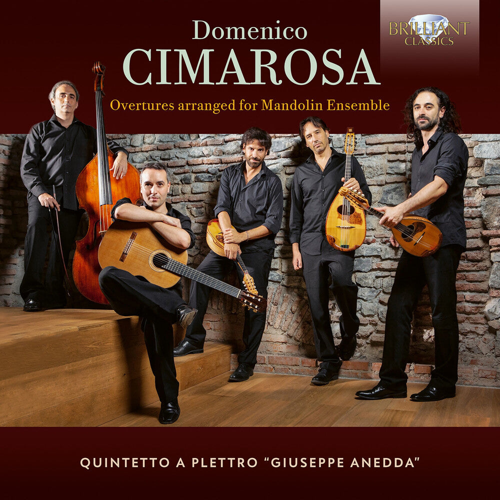 Cimarosa / Quintetto A Plettro - Overtures Arranged For Mandolin Ensemble [CD]