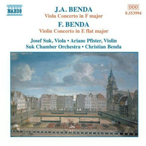 C.P.E. Bach - Viola & Violin Concertos [CD]
