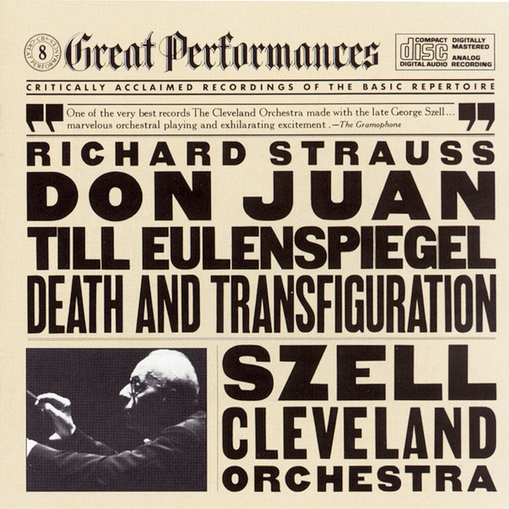 George Szell - Don Juan / Death & Transfiguration [CD]