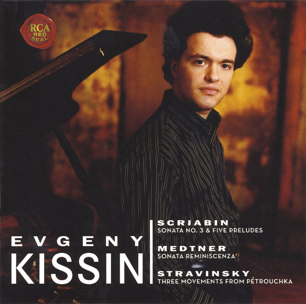 Evgeny Kissin - Scriabin Medtner Stravinsky Piano Works Music CD