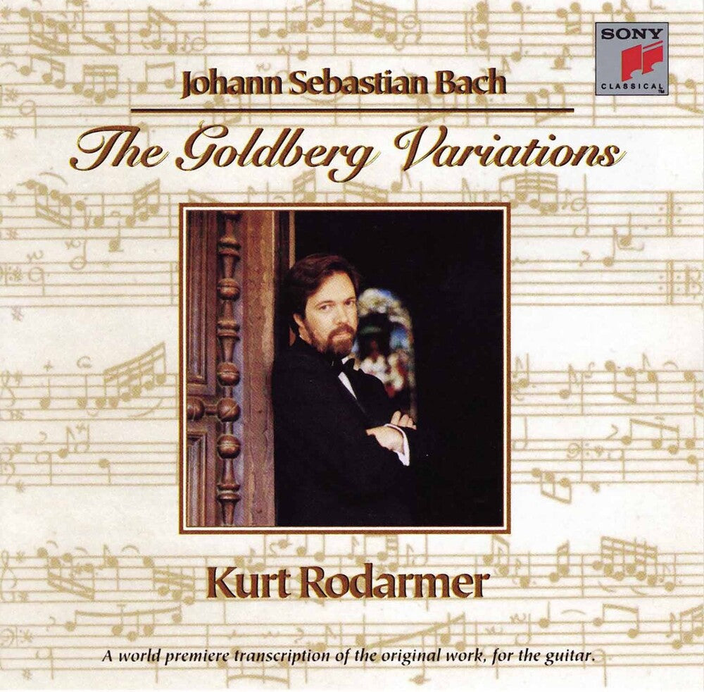 Kurt Rodarmer - Bach: The Goldberg Variations For Guitar - Kurt Rodarmer Music CD