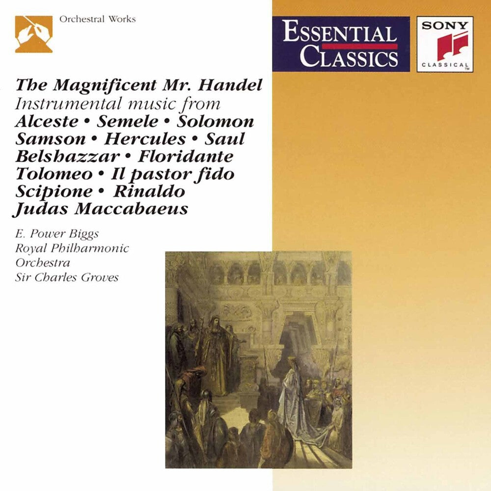 Sir Charles Groves - Magnificent Mr Handel Music CD