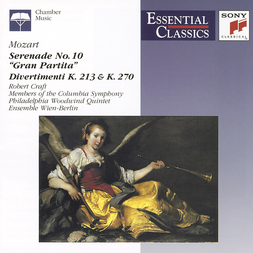 Robert Craft - Serenade 10 In B-Flat Major Music CD