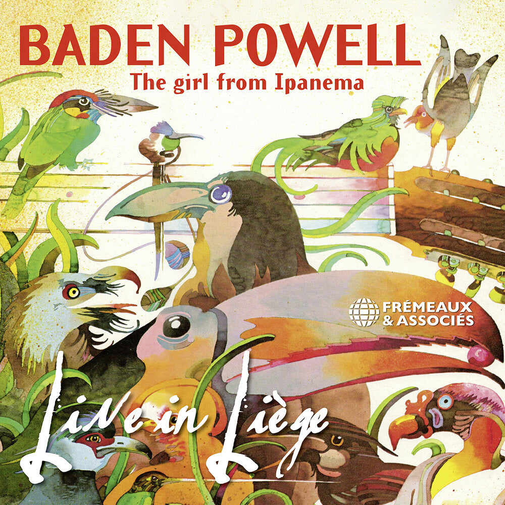 Baden Powell - Girl From Ipanema - Live In Liege Music CD