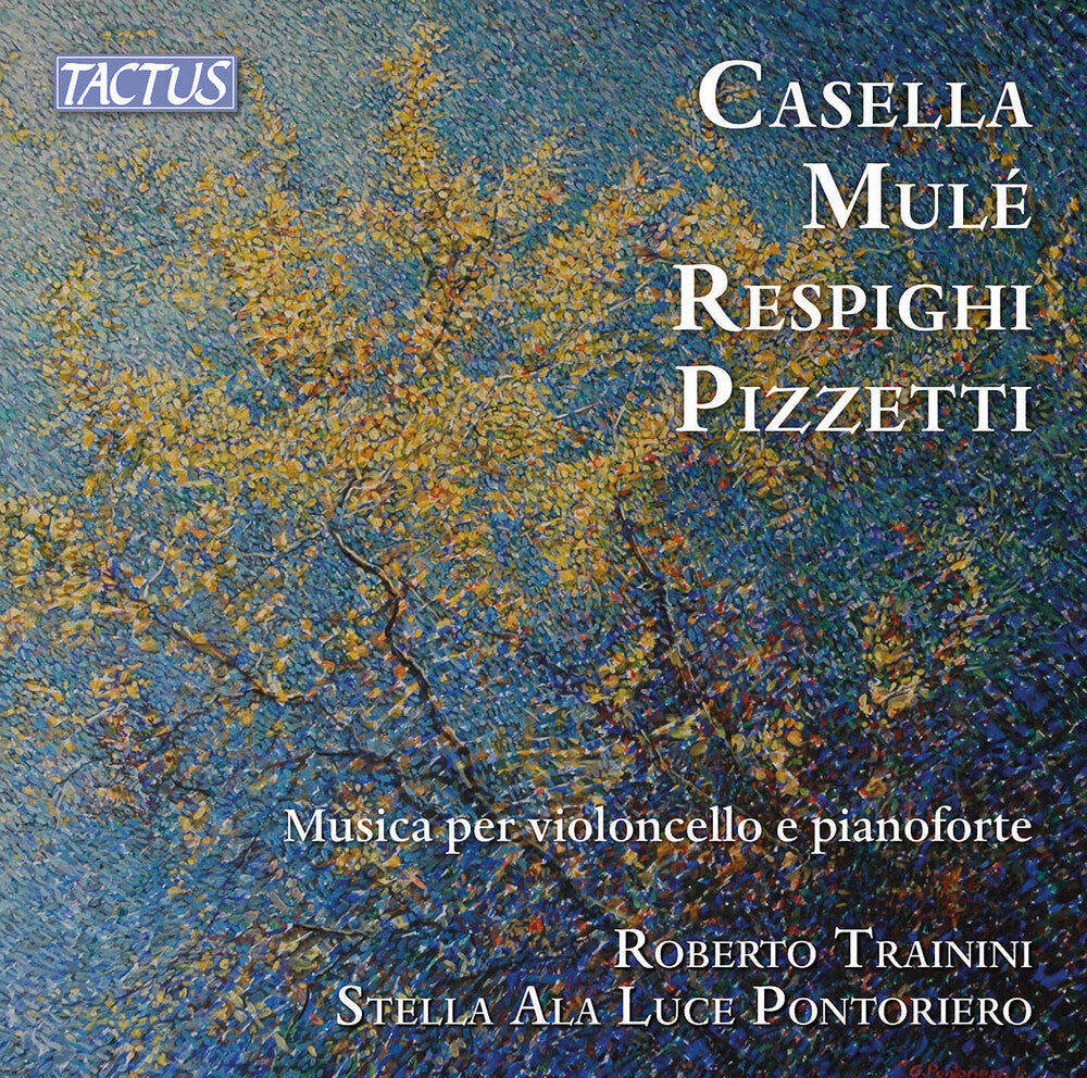 Casella / Respighi / Trainini - Music For Cello & Piano Music CD