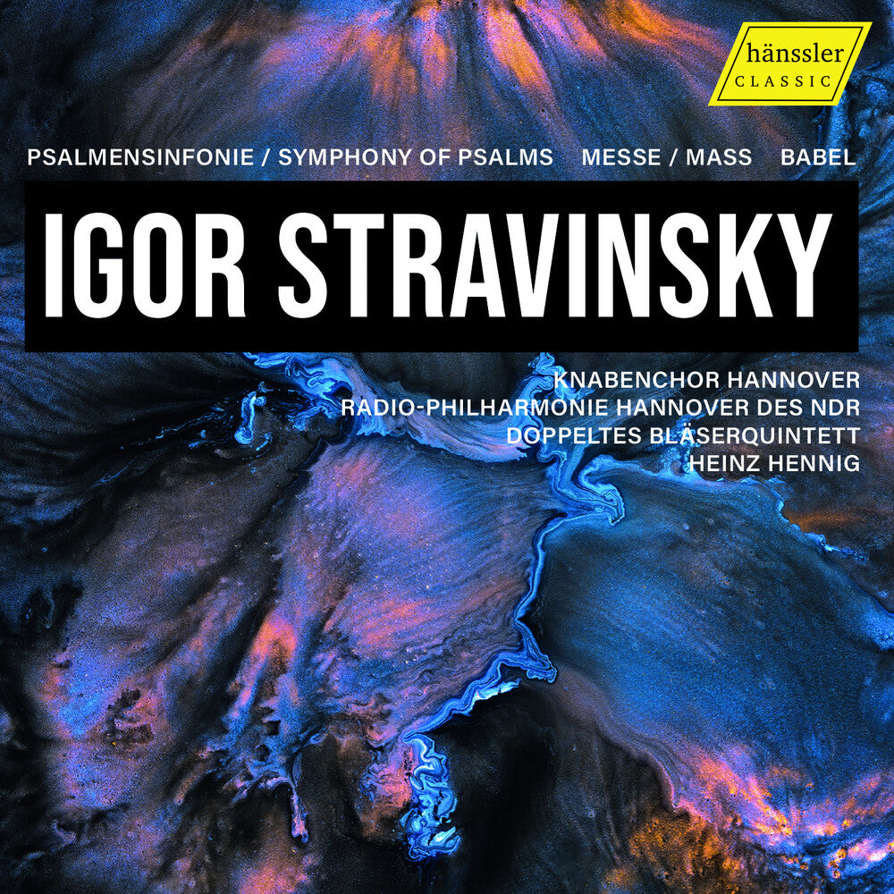 Stravinsky / Hannover - Psalmensinfonie Symphony Of Psalms Messe [CD]