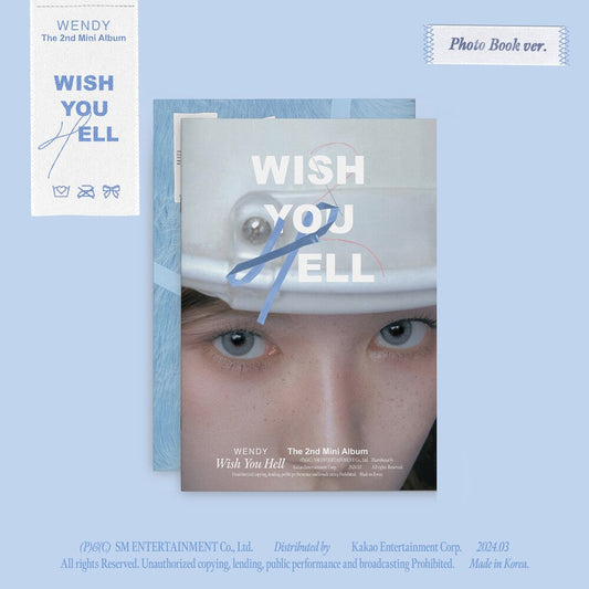 Wendy - Wish You Hell - Photo Book Version (Post) (Pcrd) [CD] [New]