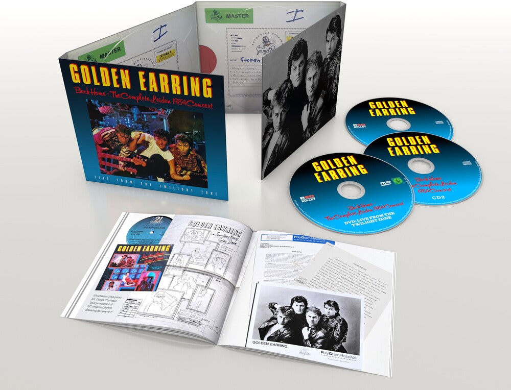 Golden Earring - Back Home: Complete 1984 Leiden - 2cd+Pal Dvd [CD]