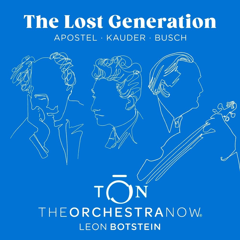 Apostel / Kauder / Orchestra Now - Lost Generation [CD]