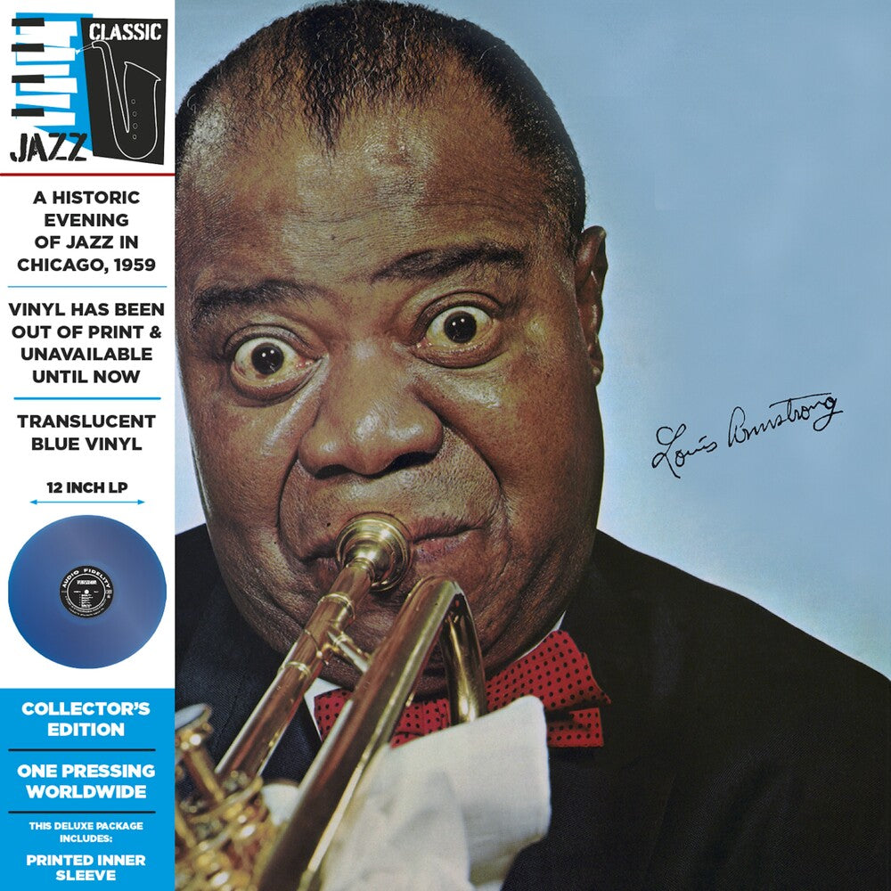 Louis Armstrong - Definitive Album By Louis Armstrong (Blue) [Colored Vinyl] [New Vinyl]