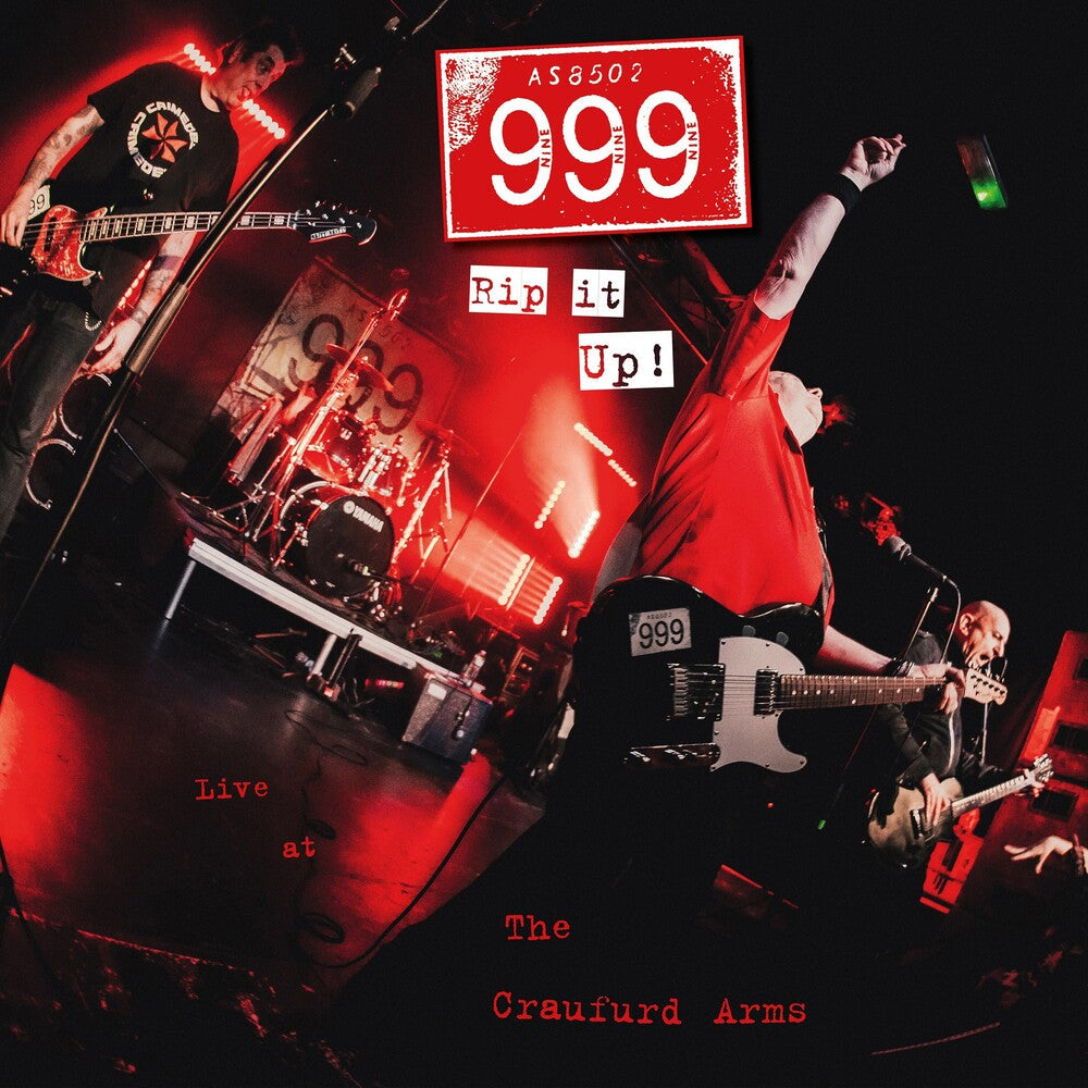 999 - Rip It Up! 999 Live At The Craufurd Arms [LP] Vinyl Record