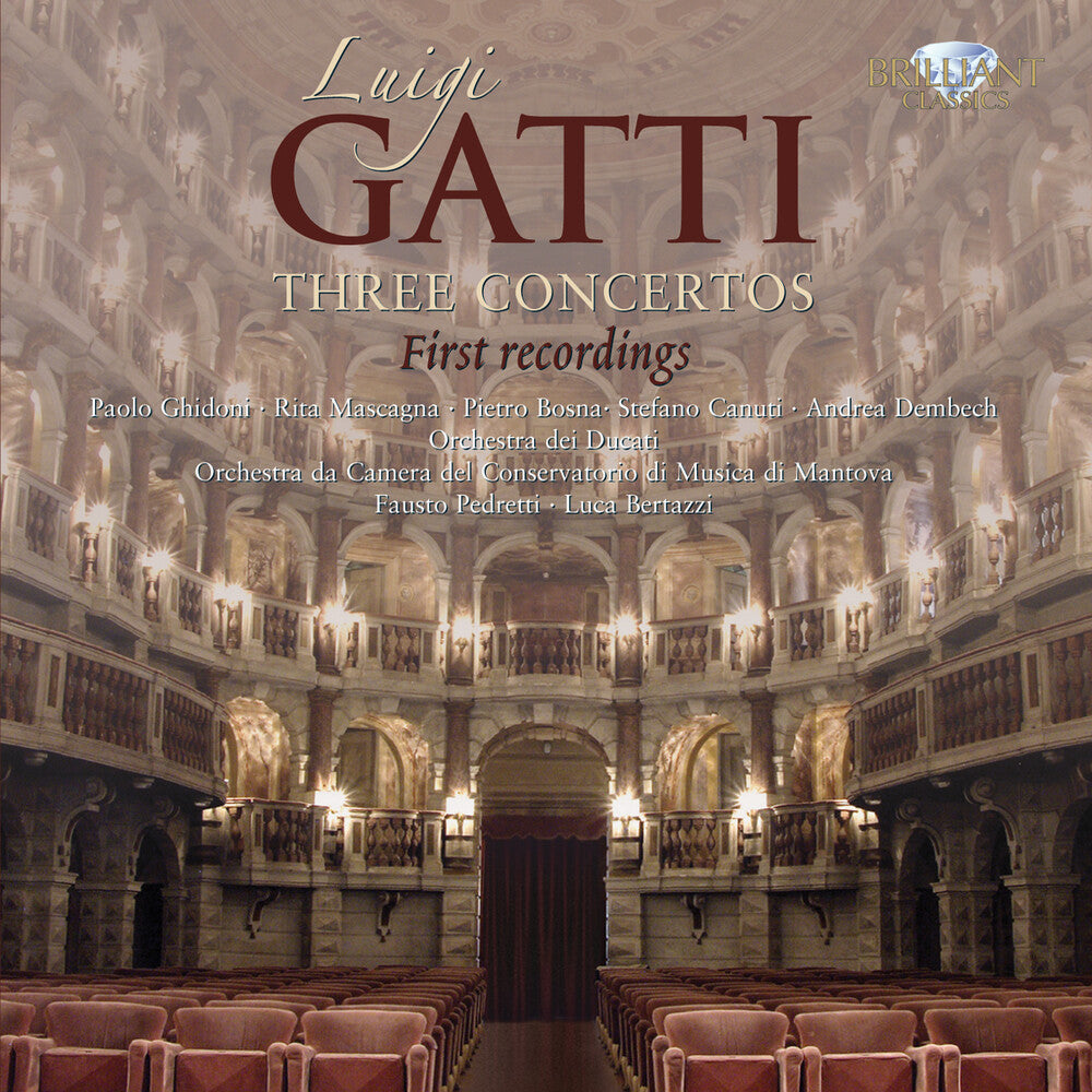 Fausto Pedretti - Gatti: Three Concertos Music CD