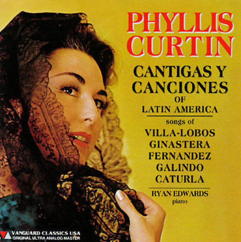 Phyllis Curtin  / Edwards - Sings Songs Of Latin America Music CD
