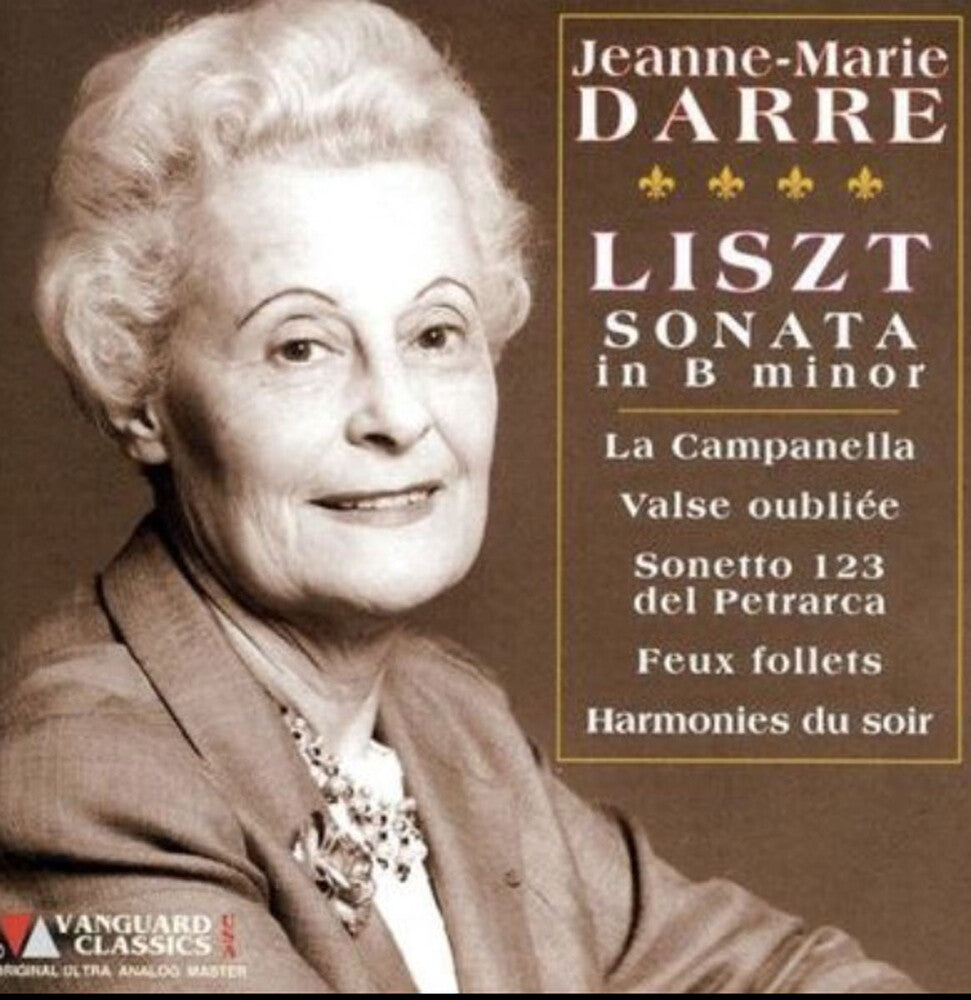 Liszt / Darre - Sonata In B Minor [CD]