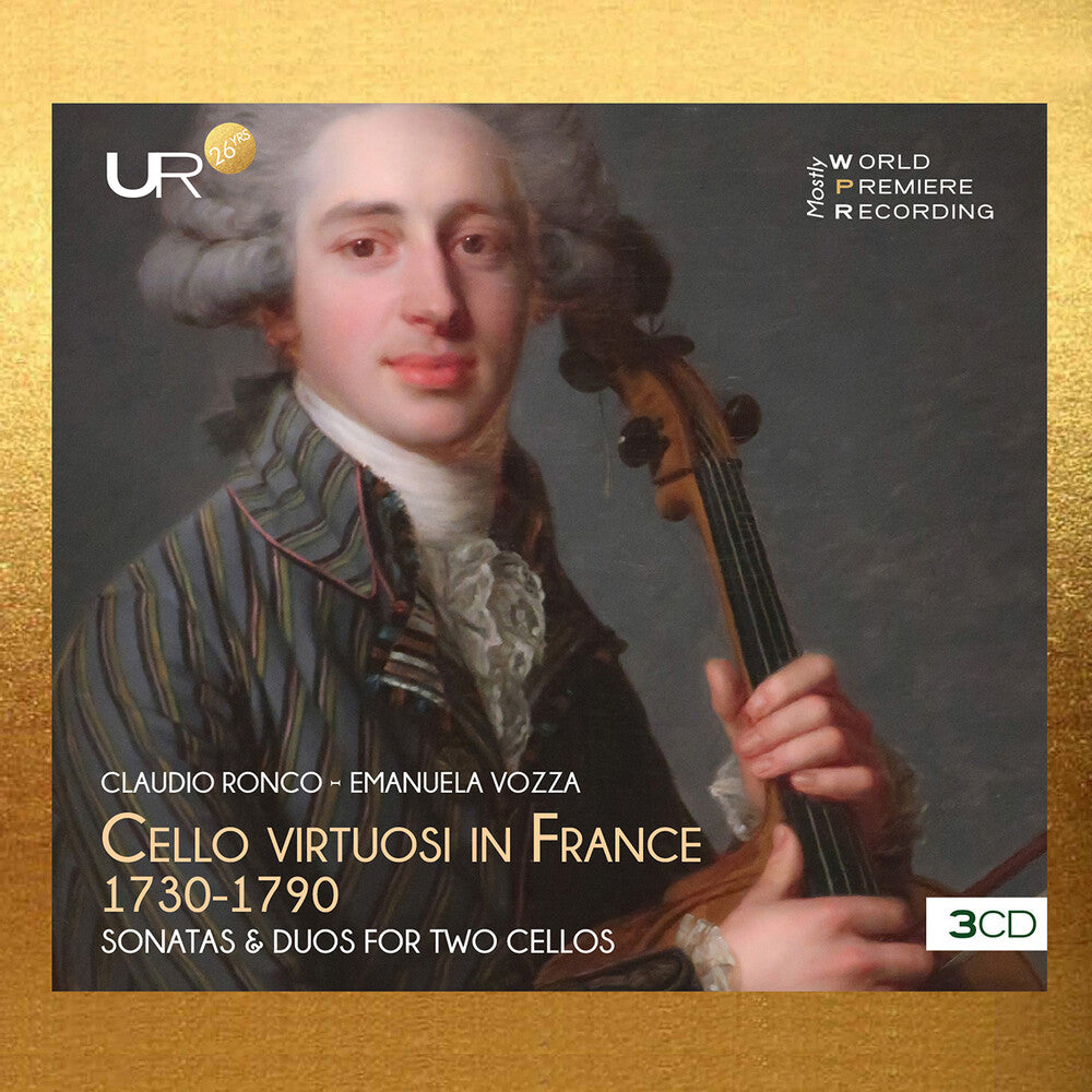 Ronco / Vozza - Cello Viruosi In France, 1730-1790 [CD]