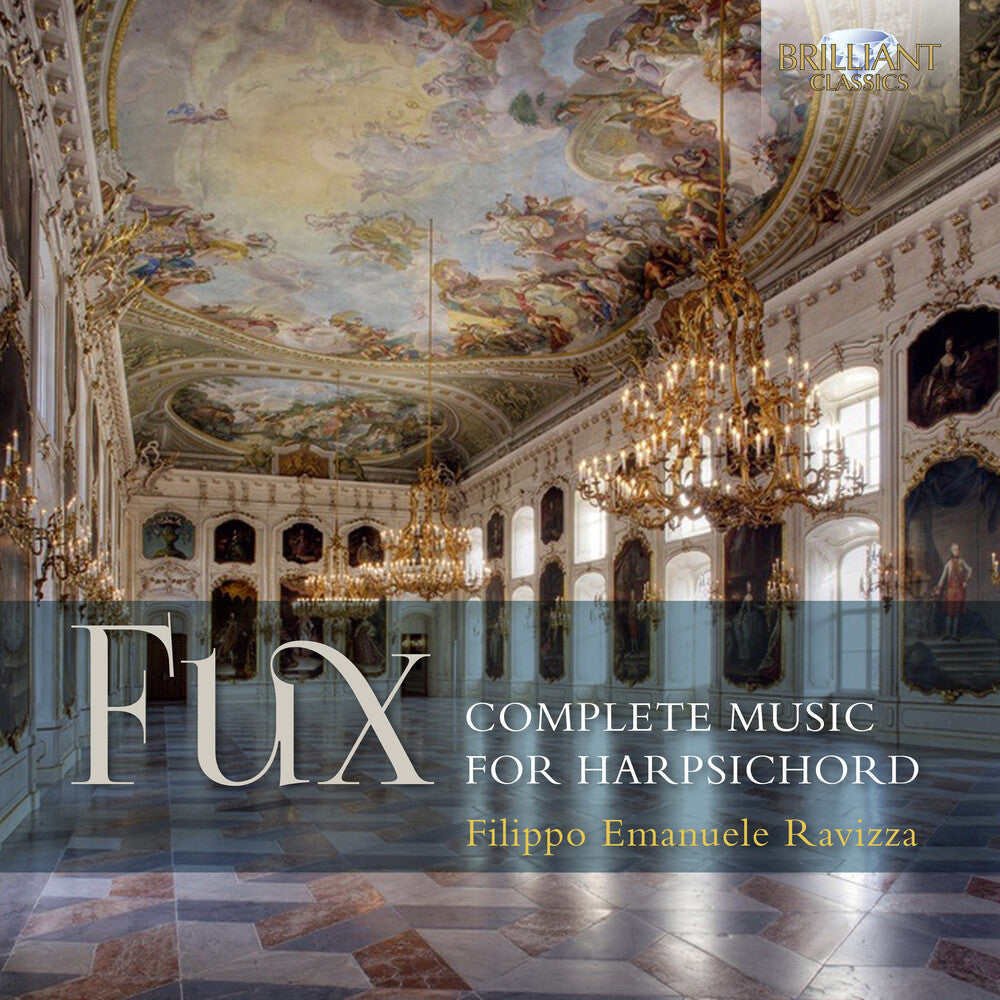 Fux / Filippo Ravizza - Fux: Complete Music For Harpsichord Music CD