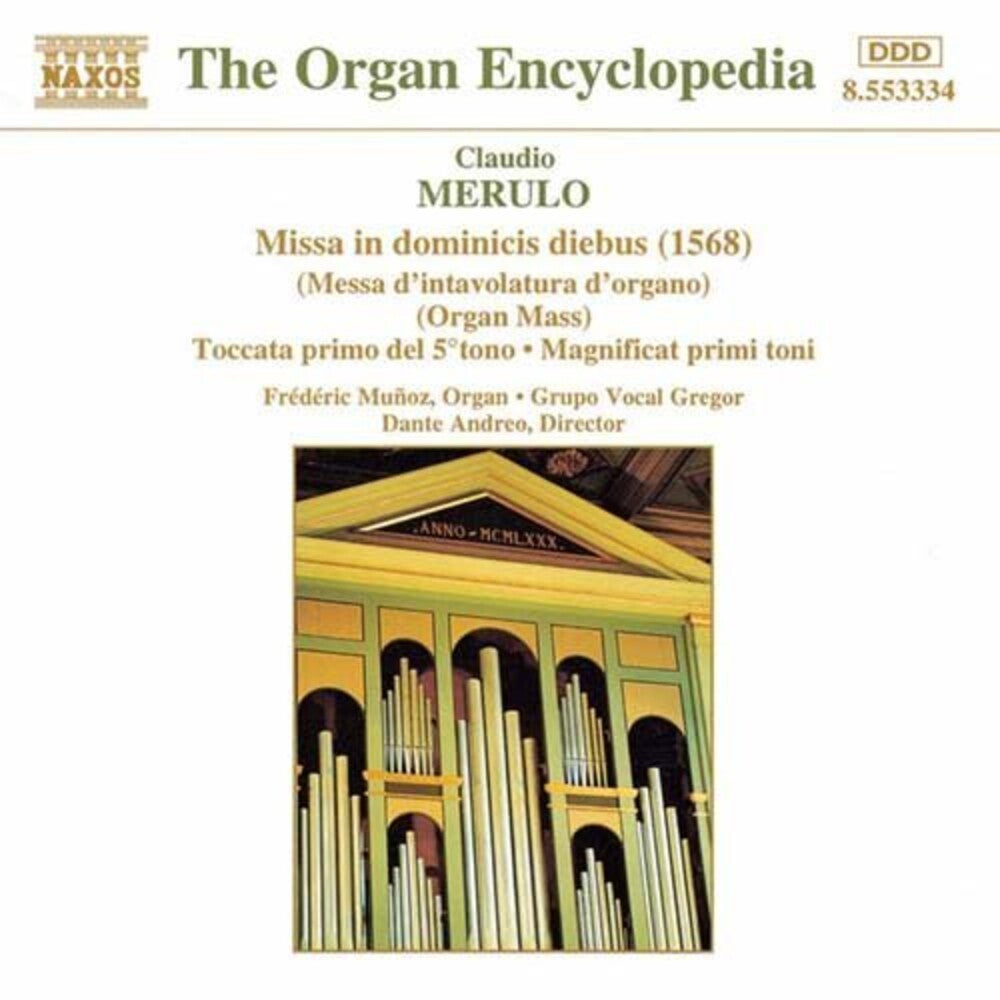 C Merulo . - Missa In Dominicis Diebus Music CD
