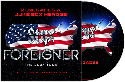 Styx & Foreigner - Renegades & Juke Box Heroes [Deluxe] (Pict) [New Vinyl]
