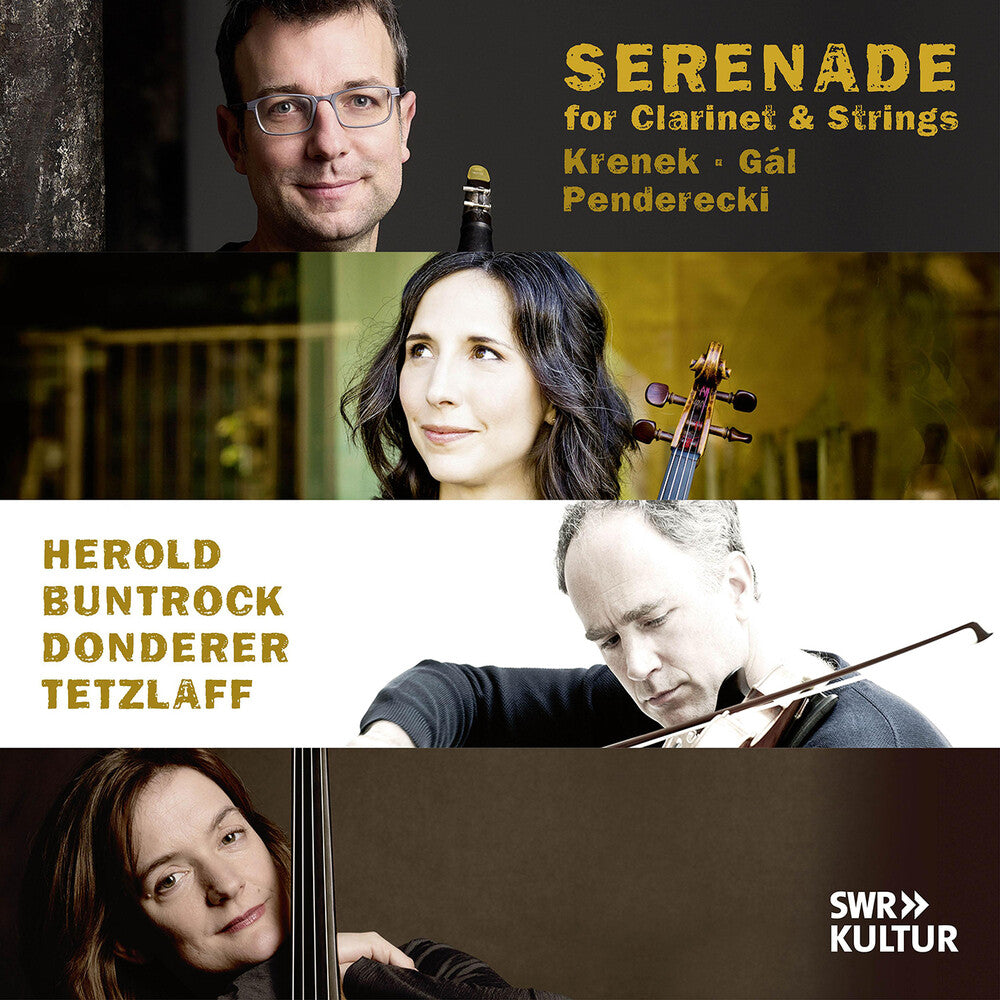 Gal / Herold - Serenade For Clarinet & Strings Music CD