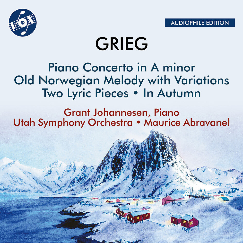 Grieg / Johannesen - Piano Concerto In A Minor Op. 16 Two Lyric Pieces [CD]