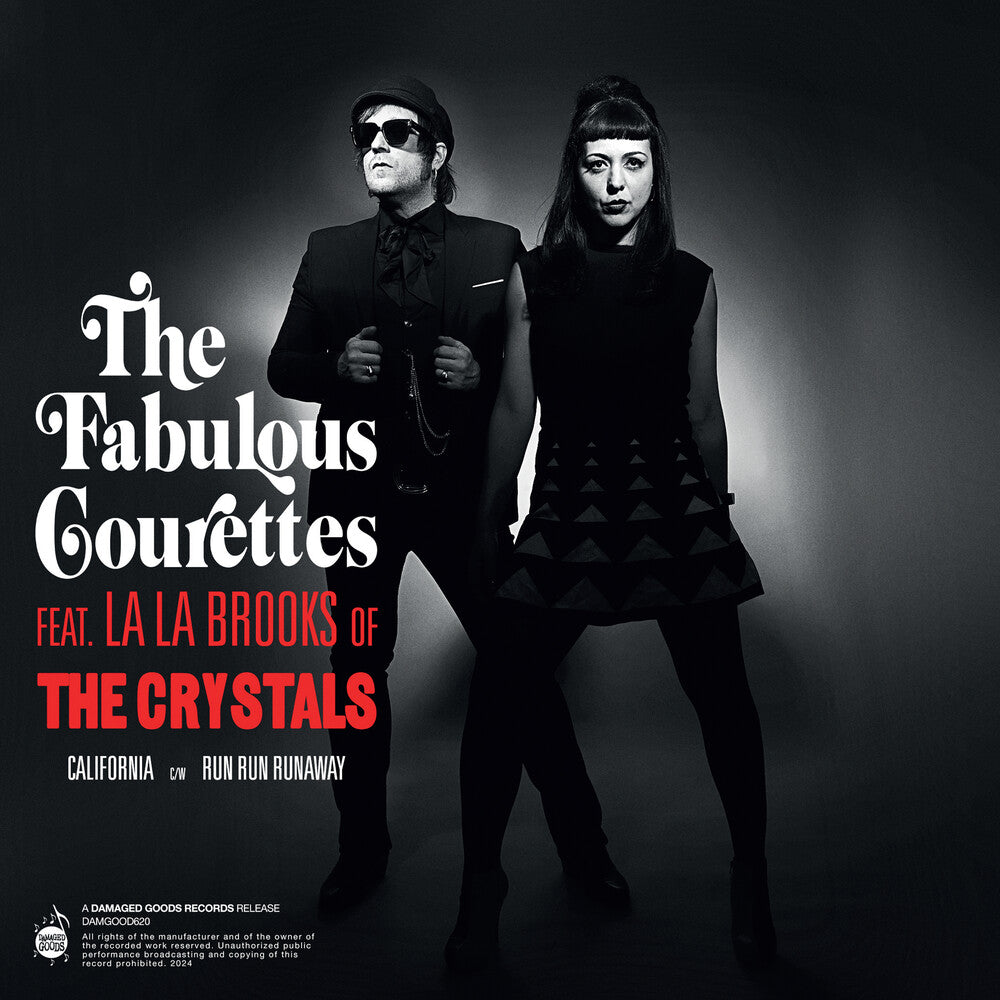 Courettes - California [Colored Vinyl] (Red)
